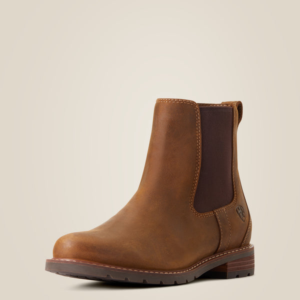 Ariat Wexford Waterproof Ladies Chelsea Boot - Brown